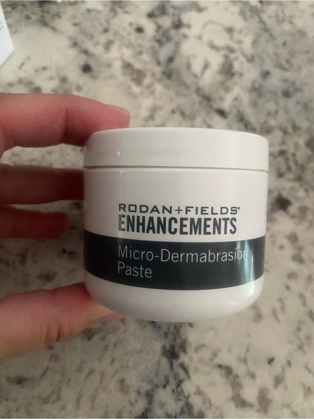 Rodan + Fields Enhancements Micro-Dermabrasion Paste - White and Dark Teal Label